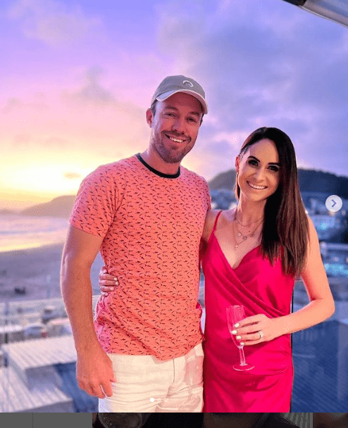 AB de Villiers's and wife Danielle de Villiers